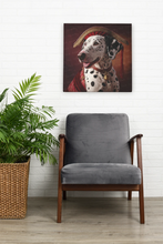 Load image into Gallery viewer, Regal Crimson and Gold Dalmatian Wall Art Poster-Art-Dalmatian, Dog Art, Home Decor, Poster-8