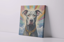 Load image into Gallery viewer, Stellar Sentinel Pit Bull Framed Wall Art Poster-Art-Dog Art, Home Decor, Pit Bull, Poster-4