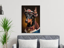 Load image into Gallery viewer, Bavarian Elegance Doberman Wall Art Poster-Art-Doberman, Dog Art, Dog Dad Gifts, Dog Mom Gifts, Home Decor, Poster-7