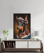 Load image into Gallery viewer, Bavarian Elegance Doberman Wall Art Poster-Art-Doberman, Dog Art, Dog Dad Gifts, Dog Mom Gifts, Home Decor, Poster-3