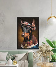 Load image into Gallery viewer, Bavarian Elegance Doberman Wall Art Poster-Art-Doberman, Dog Art, Dog Dad Gifts, Dog Mom Gifts, Home Decor, Poster-6