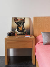 Load image into Gallery viewer, Cultural Tapestry Doberman Wall Art Poster-Art-Doberman, Dog Art, Home Decor, Poster-7