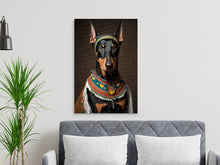 Load image into Gallery viewer, Eastern European Enchantment Doberman Wall Art Poster-Art-Doberman, Dog Art, Dog Dad Gifts, Dog Mom Gifts, Home Decor, Poster-7