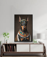 Load image into Gallery viewer, Eastern European Enchantment Doberman Wall Art Poster-Art-Doberman, Dog Art, Dog Dad Gifts, Dog Mom Gifts, Home Decor, Poster-3