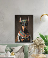 Load image into Gallery viewer, Eastern European Enchantment Doberman Wall Art Poster-Art-Doberman, Dog Art, Dog Dad Gifts, Dog Mom Gifts, Home Decor, Poster-6