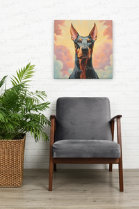 Majestic Sentinel Doberman Wall Art Poster-Art-Doberman, Dog Art, Home Decor, Poster-7