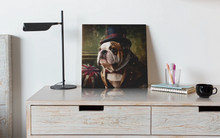 Load image into Gallery viewer, Aristocratic Elegance English Bulldog Wall Art Poster-Art-Dog Art, English Bulldog, Home Decor, Poster-6