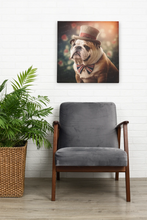Load image into Gallery viewer, Sir Wrinkles of Bulldogshire Wall Art Poster-Art-Dog Art, English Bulldog, Home Decor, Poster-5