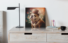 Load image into Gallery viewer, Sir Wrinkles of Bulldogshire Wall Art Poster-Art-Dog Art, English Bulldog, Home Decor, Poster-4