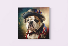 Load image into Gallery viewer, Victorian Ruminations English Bulldog Wall Art Poster-Art-Dog Art, English Bulldog, Home Decor, Poster-3