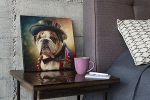 Victorian Ruminations English Bulldog Wall Art Poster-Art-Dog Art, English Bulldog, Home Decor, Poster-5