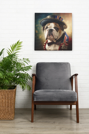 Victorian Ruminations English Bulldog Wall Art Poster-Art-Dog Art, English Bulldog, Home Decor, Poster-8