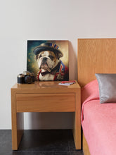 Load image into Gallery viewer, Victorian Ruminations English Bulldog Wall Art Poster-Art-Dog Art, English Bulldog, Home Decor, Poster-7
