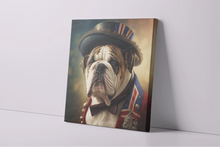 Load image into Gallery viewer, Victorian Ruminations English Bulldog Wall Art Poster-Art-Dog Art, English Bulldog, Home Decor, Poster-4