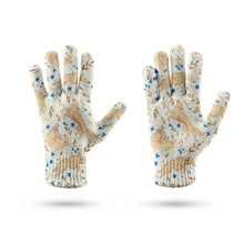 Load image into Gallery viewer, Flower Garden Borzoi Touch Screen Gloves-Accessories-Accessories, Dog Dad Gifts, Dog Mom Gifts, Gloves-10