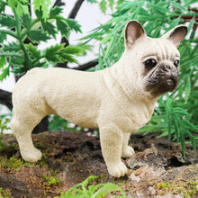 Load image into Gallery viewer, Fluffy White and Lemon Papillon Dog Figurine