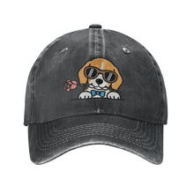 Load image into Gallery viewer, Personalized Beagle Baseball Cap - Romeo Beagle Design - Match Your Dog's Coat Color-Hats &amp; Caps-Accessories,Baseball Caps,Dog Mom Gifts-1