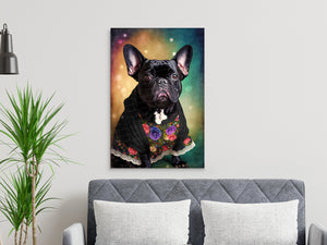 French Elegance Black French Bulldog Wall Art Poster-Art-Dog Art, Dog Dad Gifts, Dog Mom Gifts, French Bulldog, Home Decor, Poster-7