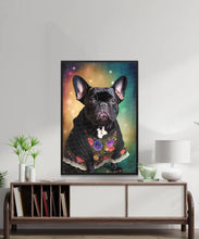 Load image into Gallery viewer, French Elegance Black French Bulldog Wall Art Poster-Art-Dog Art, Dog Dad Gifts, Dog Mom Gifts, French Bulldog, Home Decor, Poster-3