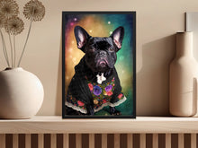 Load image into Gallery viewer, French Elegance Black French Bulldog Wall Art Poster-Art-Dog Art, Dog Dad Gifts, Dog Mom Gifts, French Bulldog, Home Decor, Poster-4