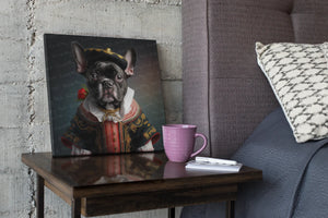 Le Noir Chic Black French Bulldog Wall Art Poster-Art-Dog Art, French Bulldog, Home Decor, Poster-5
