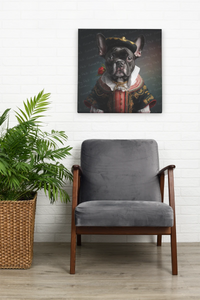 Le Noir Chic Black French Bulldog Wall Art Poster-Art-Dog Art, French Bulldog, Home Decor, Poster-8