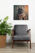 Load image into Gallery viewer, Regal Nobility Black French Bulldog Wall Art Poster-Art-Dog Art, French Bulldog, Home Decor, Poster-8