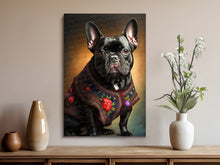 Load image into Gallery viewer, Regal Noir Black French Bulldog Wall Art Poster-Art-Dog Art, Dog Dad Gifts, Dog Mom Gifts, French Bulldog, Home Decor, Poster-8