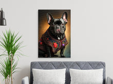 Load image into Gallery viewer, Regal Noir Black French Bulldog Wall Art Poster-Art-Dog Art, Dog Dad Gifts, Dog Mom Gifts, French Bulldog, Home Decor, Poster-7