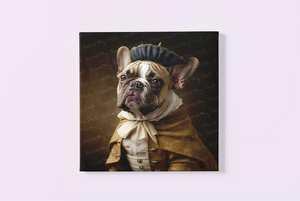 Aristocratic Adventure Fawn French Bulldog Wall Art Poster-Art-Dog Art, French Bulldog, Home Decor, Poster-3