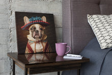 Load image into Gallery viewer, Chic Chapeau Charm Fawn French Bulldog Wall Art Poster-Art-Dog Art, French Bulldog, Home Decor, Poster-5