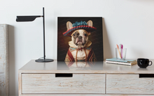 Load image into Gallery viewer, Chic Chapeau Charm Fawn French Bulldog Wall Art Poster-Art-Dog Art, French Bulldog, Home Decor, Poster-6