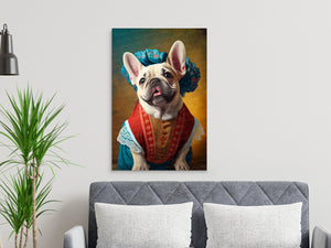 European Aristocracy Fawn French Bulldog Wall Art Poster-Art-Dog Art, Dog Dad Gifts, Dog Mom Gifts, French Bulldog, Home Decor, Poster-7