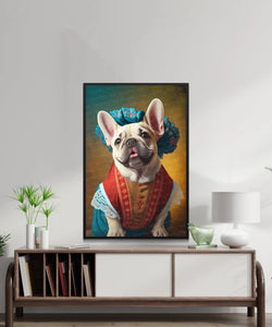European Aristocracy Fawn French Bulldog Wall Art Poster-Art-Dog Art, Dog Dad Gifts, Dog Mom Gifts, French Bulldog, Home Decor, Poster-2
