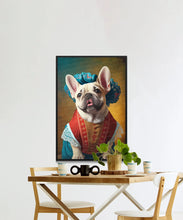 Load image into Gallery viewer, European Aristocracy Fawn French Bulldog Wall Art Poster-Art-Dog Art, Dog Dad Gifts, Dog Mom Gifts, French Bulldog, Home Decor, Poster-4