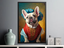 Load image into Gallery viewer, European Aristocracy Fawn French Bulldog Wall Art Poster-Art-Dog Art, Dog Dad Gifts, Dog Mom Gifts, French Bulldog, Home Decor, Poster-6
