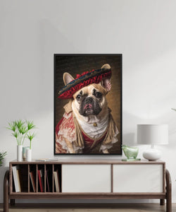 Le Charme de la Noblesse Fawn French Bulldog Wall Art Poster-Art-Dog Art, Dog Dad Gifts, Dog Mom Gifts, French Bulldog, Home Decor, Poster-3