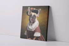 Load image into Gallery viewer, Parisian Mademoiselle Fawn French Bulldog Wall Art Poster-Art-Dog Art, French Bulldog, Home Decor, Poster-4