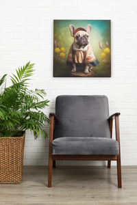 Pastoral Elegance Fawn French Bulldog Wall Art Poster-Art-Dog Art, French Bulldog, Home Decor, Poster-8