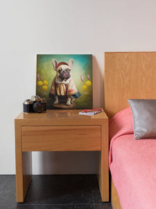Pastoral Elegance Fawn French Bulldog Wall Art Poster-Art-Dog Art, French Bulldog, Home Decor, Poster-7