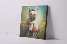 Load image into Gallery viewer, Pastoral Elegance Fawn French Bulldog Wall Art Poster-Art-Dog Art, French Bulldog, Home Decor, Poster-4