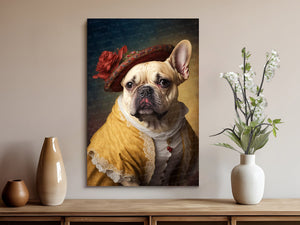 Regal Repose Fawn French Bulldog Wall Art Poster-Art-Dog Art, Dog Dad Gifts, Dog Mom Gifts, French Bulldog, Home Decor, Poster-8