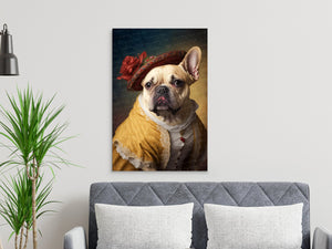 Regal Repose Fawn French Bulldog Wall Art Poster-Art-Dog Art, Dog Dad Gifts, Dog Mom Gifts, French Bulldog, Home Decor, Poster-7