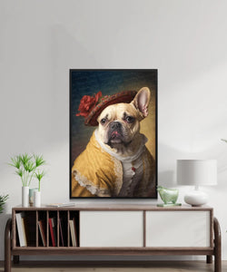 Regal Repose Fawn French Bulldog Wall Art Poster-Art-Dog Art, Dog Dad Gifts, Dog Mom Gifts, French Bulldog, Home Decor, Poster-3
