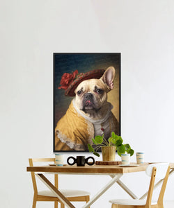 Regal Repose Fawn French Bulldog Wall Art Poster-Art-Dog Art, Dog Dad Gifts, Dog Mom Gifts, French Bulldog, Home Decor, Poster-5