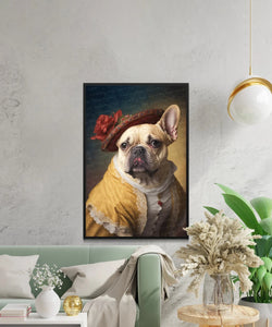 Regal Repose Fawn French Bulldog Wall Art Poster-Art-Dog Art, Dog Dad Gifts, Dog Mom Gifts, French Bulldog, Home Decor, Poster-6