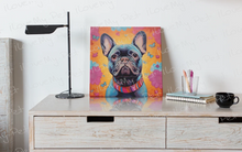 Load image into Gallery viewer, Radiant Bloom Black French Bulldog Wall Art Poster-Art-Dog Art, French Bulldog, Home Decor, Poster-5
