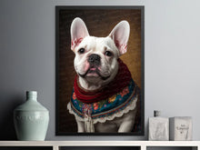 Load image into Gallery viewer, Le Charme Parisien White French Bulldog Wall Art Poster-Art-Dog Art, Dog Dad Gifts, Dog Mom Gifts, French Bulldog, Home Decor, Poster-6
