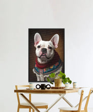 Load image into Gallery viewer, Le Charme Parisien White French Bulldog Wall Art Poster-Art-Dog Art, Dog Dad Gifts, Dog Mom Gifts, French Bulldog, Home Decor, Poster-4