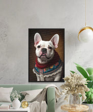 Load image into Gallery viewer, Le Charme Parisien White French Bulldog Wall Art Poster-Art-Dog Art, Dog Dad Gifts, Dog Mom Gifts, French Bulldog, Home Decor, Poster-5